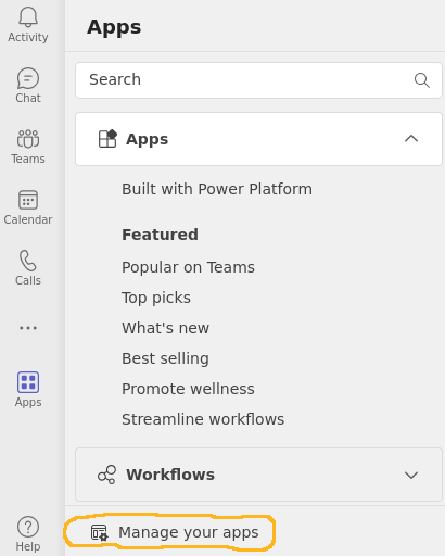 Add Anonymous Bot to a Microsoft Teams Team