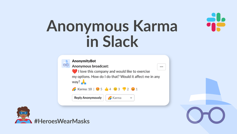 Anonymous Karma in Slack